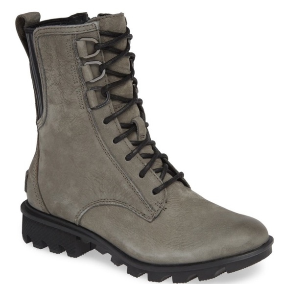 SOREL🍂🍁Phoenix Lace Up boots Sz 7 - Picture 2 of 12